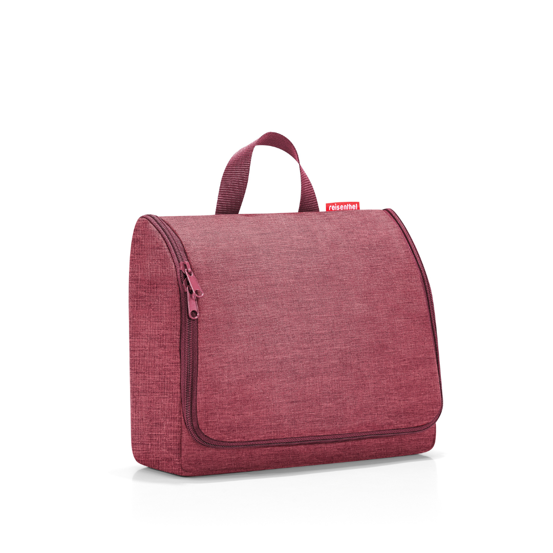 Reisenthel Toiletbag XL Twist Maroon Large Hanging Travel Organizer