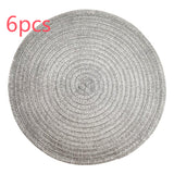 Western-style Placemat Home Placemat Coasters Heat Proof Mat