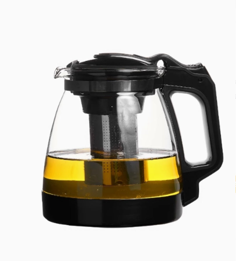 2000ml Large Borosilicate Glass Teapot with Filter