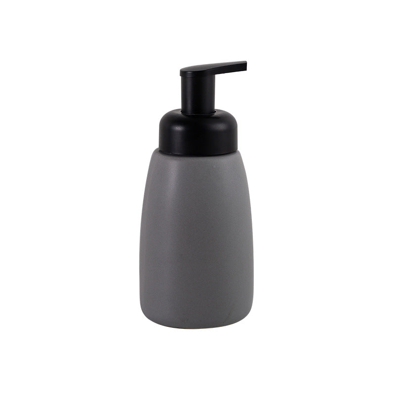 Ceramic Hand Soap Dispenser Manual Press 320 ml