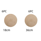 Western-style Placemat Home Placemat Coasters Heat Proof Mat