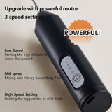 Electric Milk Frother Coffee Handheld USB Charging