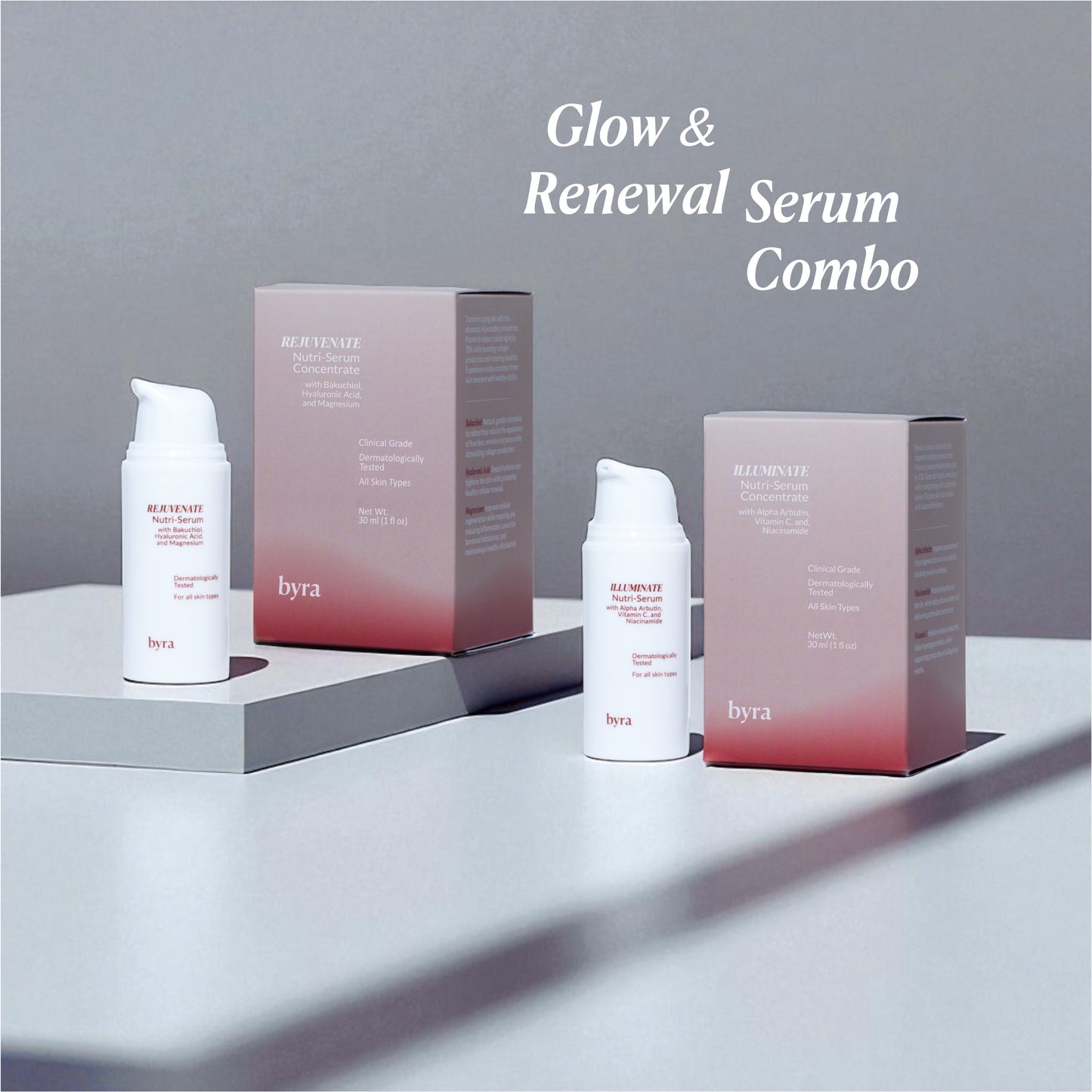 Glow & Renewal Serum Combo