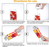 Portable Blender 600ML Electric Juicer Fruit Mixers