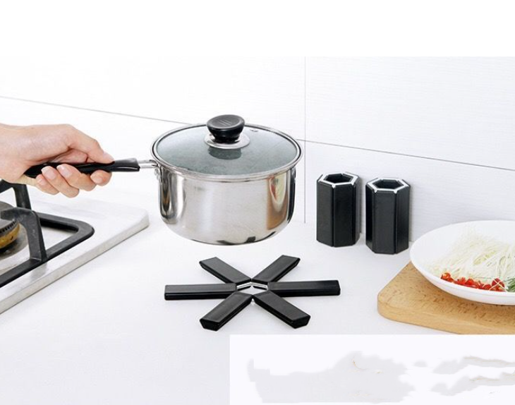 Table Folding Heat Proof Mat Anti-scald Placemat Potholder