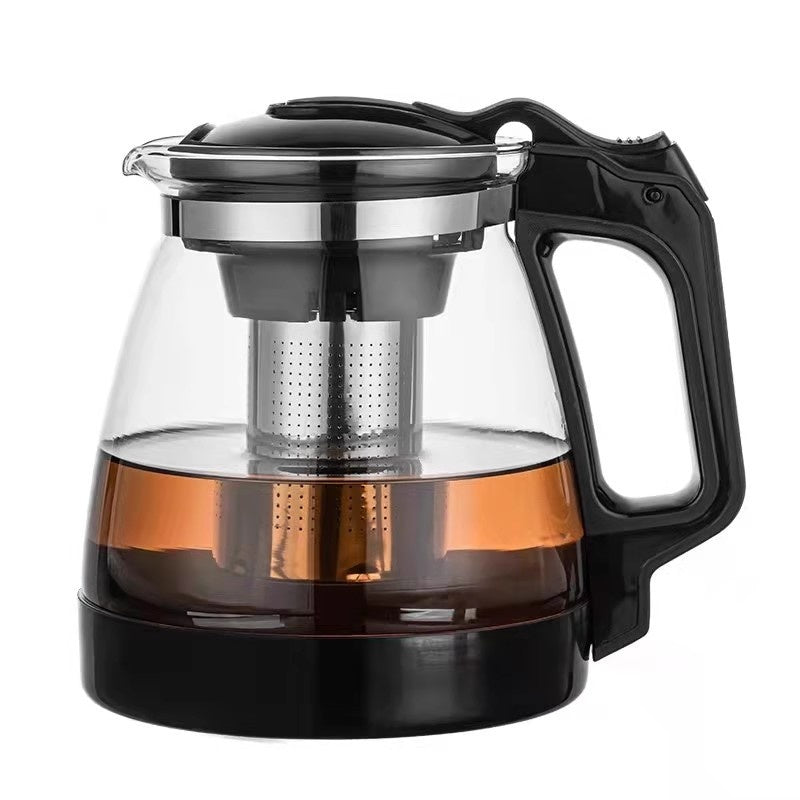 2000ml Large Borosilicate Glass Teapot with Filter