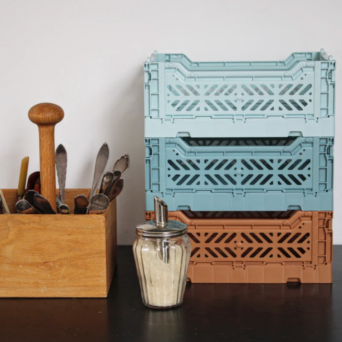 Aykasa Folding Minibox Colour Crate