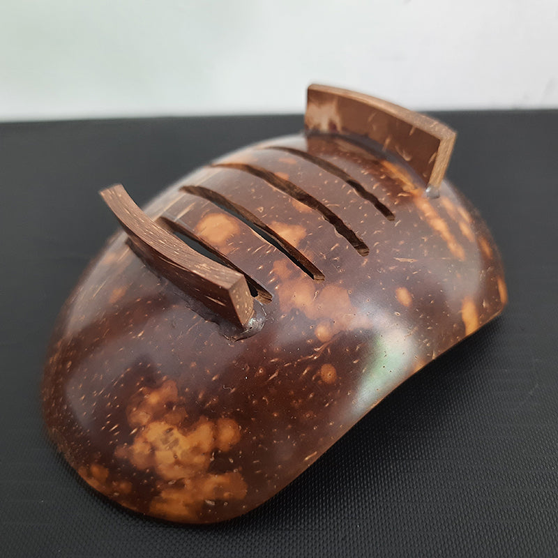 Handcrafted Coconut Shell Soap Dish
